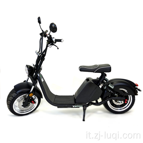 Moto chopper elettrico stile classico con motore 3000W